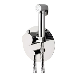 Гигиенический душ со смесителем Remer Minimal NT60W С ВНУТРЕННЕЙ ЧАСТЬЮ, хром