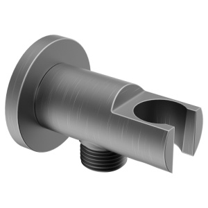 Шланговое подключение с держателем AVS 811-601-GM оружейная сталь