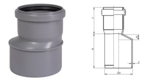 Переход эксц D50*32 HTR